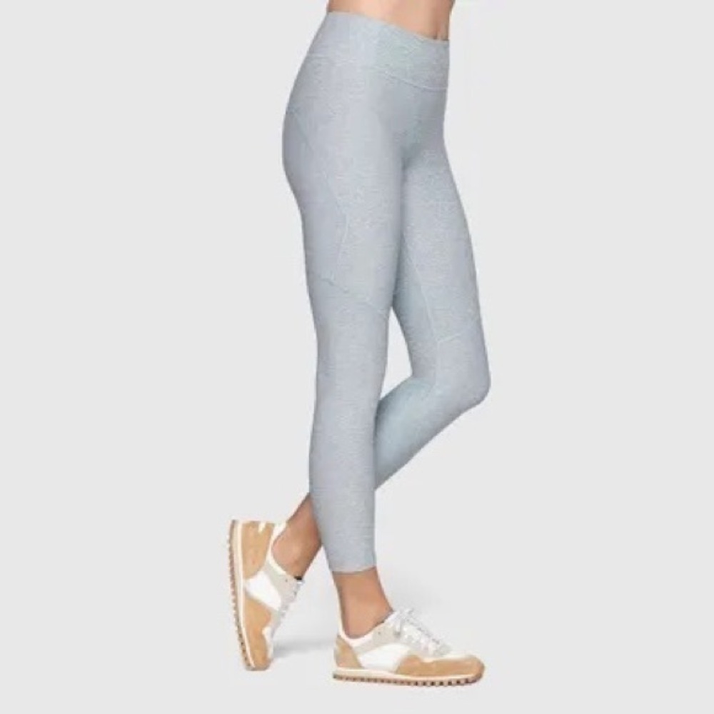 Outdoor Voice Blue Quartz Warmup 3/4 Leggings XS